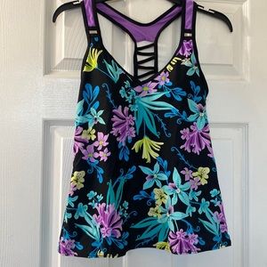 Racerback swim top